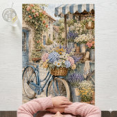 Bloomcore-Blumenmarkt-Fahrrad Puzzle