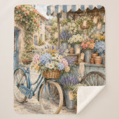 Bloomcore-Blumenmarkt-Fahrrad Sherpadecke (Vorderseite)