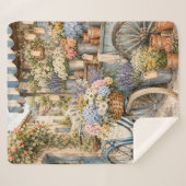 Bloomcore-Blumenmarkt-Fahrrad Sherpadecke (Vorderseite (Horizontal))