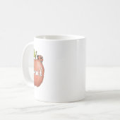 Bloom'd - Frieden - Symbol - Tasse (Vorderseite Links)