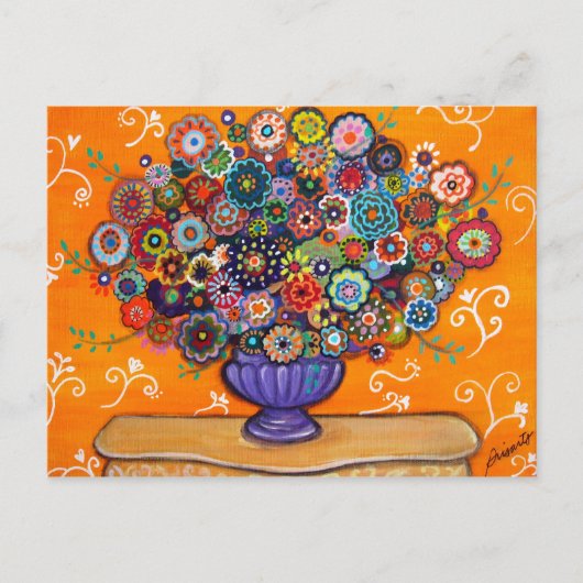 BLOOME POSTCARD POSTKARTE (Vorderseite)