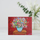 BLOOME POSTCARD POSTKARTE (Stehend Vorderseite)