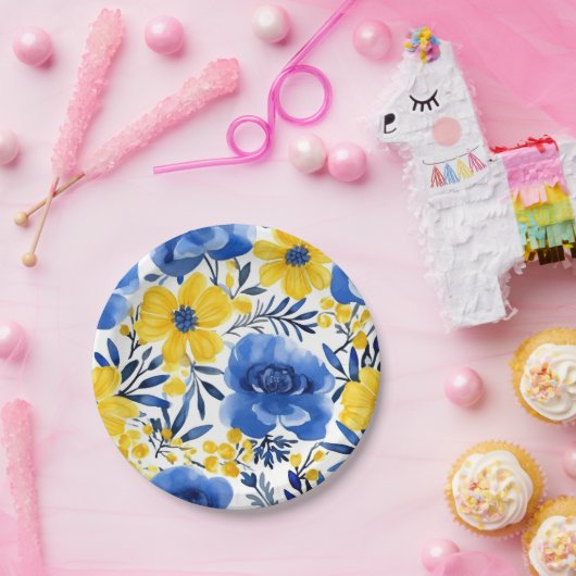 BloomFest-Papierplatte Pappteller (Party)