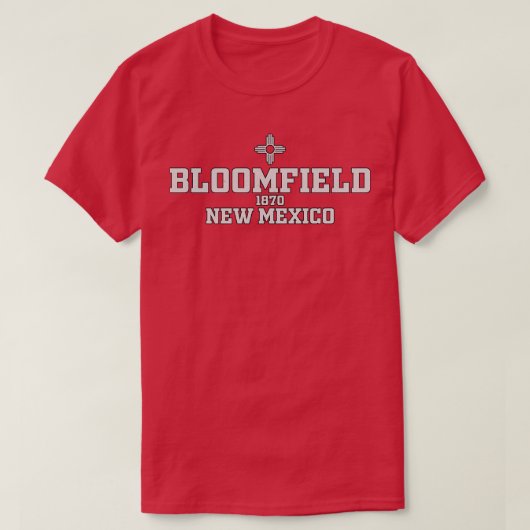 Bloomfield New Mexico T-Shirt (Design vorne)