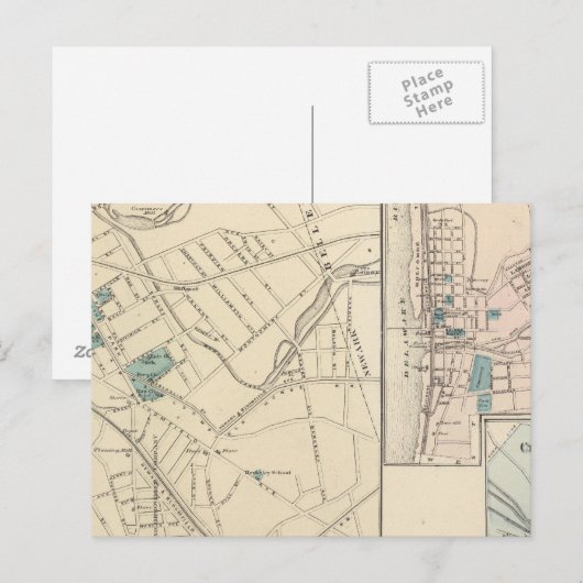 Bloomfield, NJ Postkarte (Vorne/Hinten)