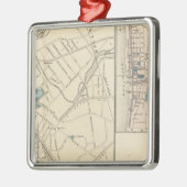 Bloomfield, NJ Silbernes Ornament (Links)