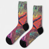 Bloomfusion-Socken Socken (Linkes Detail)