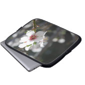 Bloomin Aprikosen-Baum Laptopschutzhülle (Vorne Knopf)
