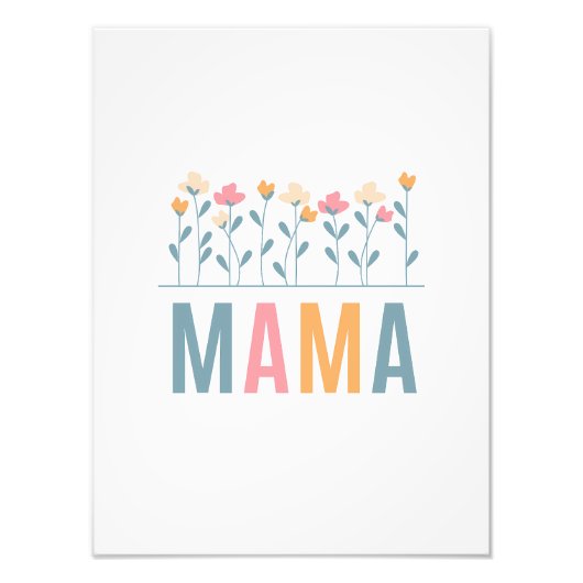 Bloomin' Mama Fotodruck (Vorne)