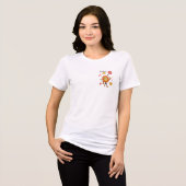 Bloomin’ Retro-Blume-T - Shirt behalten (Vorderseite voll)