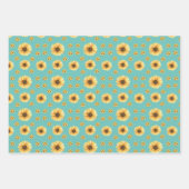 Bloomind sunflowers in the garden geschenkpapier set (Vorderseite)