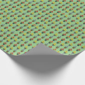 Bloomin'Fun Blume Klein Geschenkpapier (Ecke)