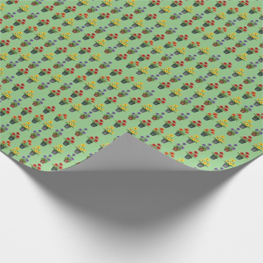 Bloomin'Fun Blume Klein Geschenkpapier (Ecke)