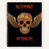 Blooming Afterlife Spiral Notebook Notizblock (Vorderseite)