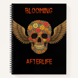 Blooming Afterlife Spiral Notebook Notizblock
