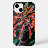 Blooming Aloe Pflanze iPhone 14 Fall Case-Mate iPhone Hülle (Rückseite)