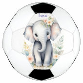 Blooming Baby Elephant Fußball (Vorderseite)