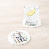 Blooming Baby Elephant Getränkeuntersetzer (Seite)