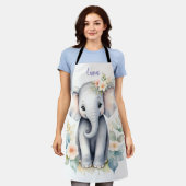 Blooming Baby Elephant Schürze (Getragen)