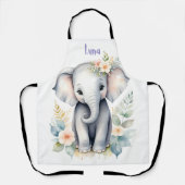 Blooming Baby Elephant Schürze (Vorderseite)