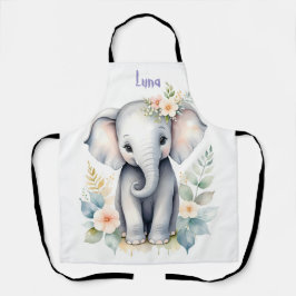 Blooming Baby Elephant Schürze