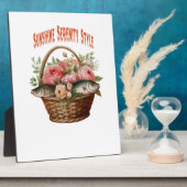 🌿 Blooming Basket Charm 🌿 Fotoplatte (Seite)