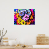 Blooming Beagle Poster (Küche)