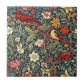 Blooming Birds Tiles Fliese (Vorderseite)