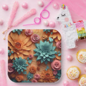 Blooming Blossom Pappteller (Party)