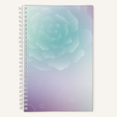 Blooming Blume Hardcover Kleines Notebook Notizblock (Vorderseite)