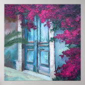 Blooming Blume Leinwand Art Poster (Vorne)