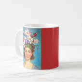 "Blooming Bouffant" Anna - Art & Floral Society Kaffeetasse (Vorderseite Links)