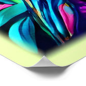 Blooming Butterfly Haven Poster (Ecke)