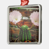 Blooming Cactus #succulent Ornament Aus Metall (Links)