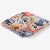 Blooming Charm Pappteller (Gewinkelt)