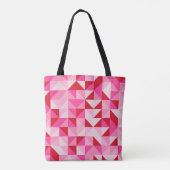 Blooming Chevrons Mosaic Tasche (Rückseite)