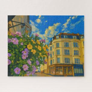 Blooming Corner - Vibranding European Street Puzzle