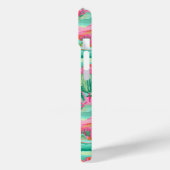 Blooming Desert Cacti Personalized Case-Mate iPhone Hülle (Rückseite / Links)