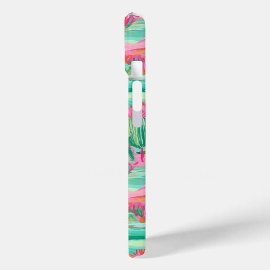 Blooming Desert Cacti Personalized Case-Mate iPhone Hülle (Rückseite / Links)