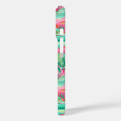 Blooming Desert Cacti Personalized Case-Mate iPhone Hülle (Rückseite / Links)