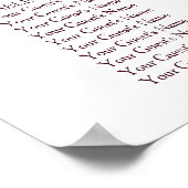 Blooming Figs | Moody Rustic Fruchtsitzdiagramm Poster (Ecke)