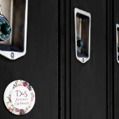 Blooming Figs | Moody Rustic Monogram Wreath Magnet