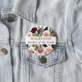 Blooming Figs | Rustikales Fruchtblüten - Brautpar Button (Beispiel)