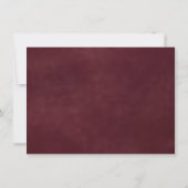 Blooming Figs | Vintager Krängungsrahmen für Moody Einladung (Rückseite)