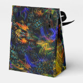 Blooming Fireworks Exotic Explosion Birthday Geschenkschachtel (Rückseite)