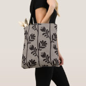 Blooming Floral Silhouette L black flowers Tasche (Von Nahem)