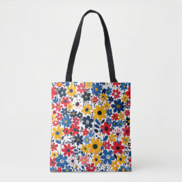 Blooming Floral Tote – Carry Your Garden in Style Tasche