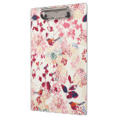 Blooming Florals Clipboard Klemmbrett (Links)