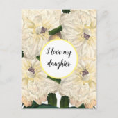 Blooming flower garden postkarte (Vorderseite)