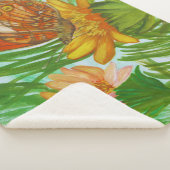 Blooming flower garden sherpadecke (3/4)